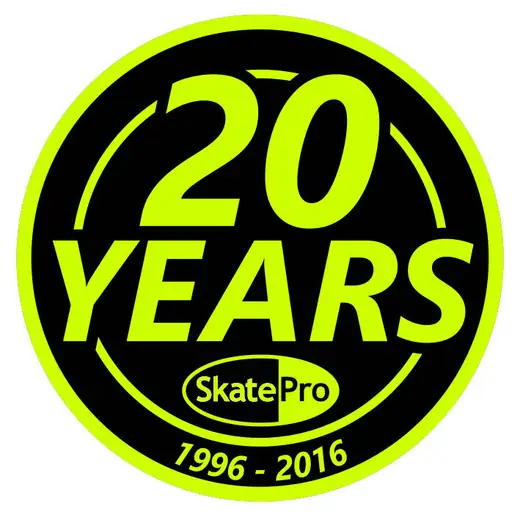 SkatePro 20 Years Anniversary Sticker Steppen
