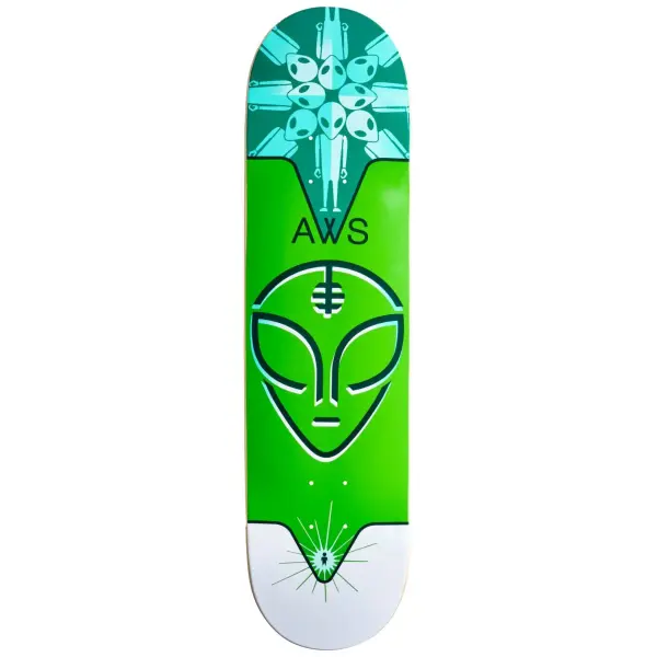 Skateboard Deck Alien Workshop Hypnotherapy (8.175" - Grün)