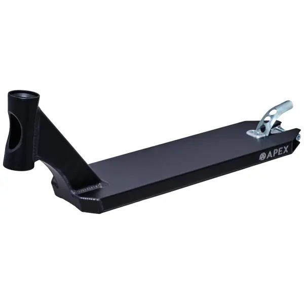 Stunt Scooter Deck Apex 5" Peg Cut (51cm - Schwarz)