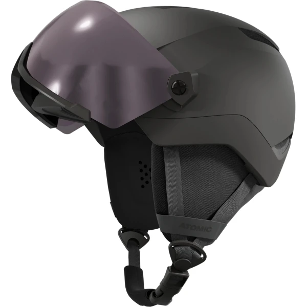 Skihelm Atomic Revent Visor Junior (M - Zwart)