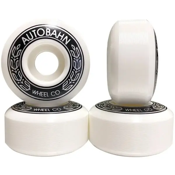 Skateboard Hjul Autobahn AB-S 99A 4-Pak (52mm - Hvid/Sort/Grå)