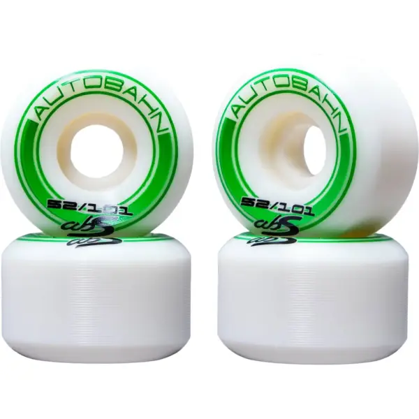 Skateboard Rollen Autobahn GT1 Wide Body 101A 4 Stk. (52mm - Weiß)