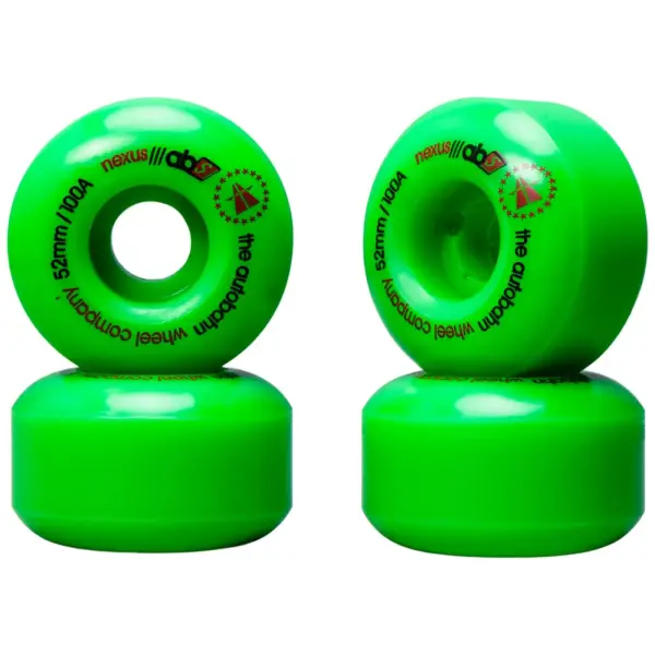 Skateboard Rollen Autobahn Nexus 100A 4 Stk. (52mm - Green)