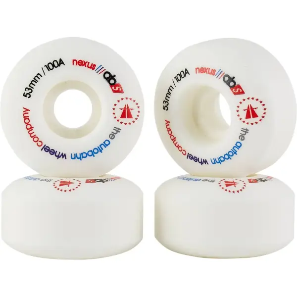 Skateboard Rollen Autobahn Nexus 100A 4 Stk. (53mm - Weiß)