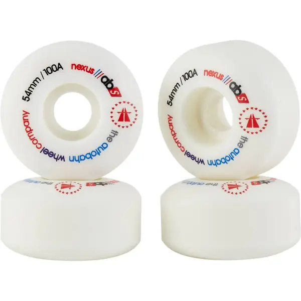 Skateboard Rollen Autobahn Nexus 100A 4 Stk. (54mm - Weiß)