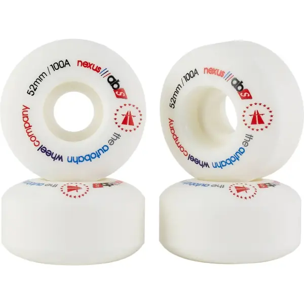 Skateboard Rollen Autobahn Nexus 100A 4 Stk. (52mm - Weiß)