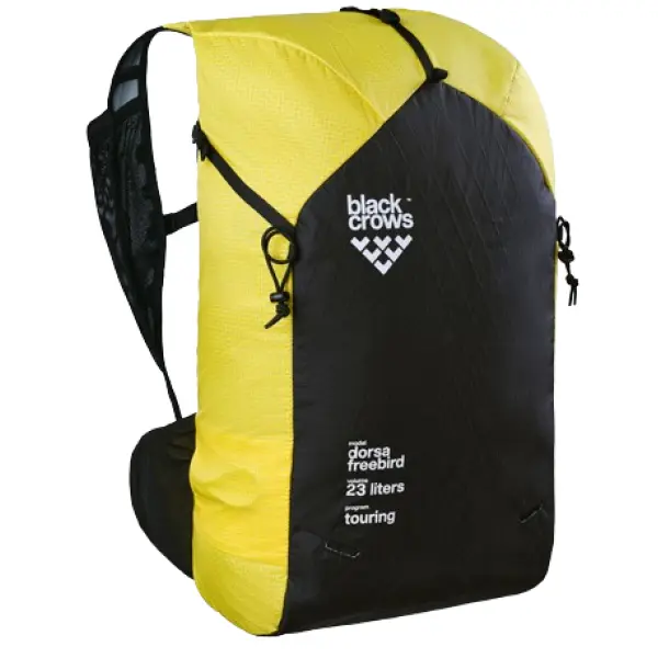 Rucksack Black Crows Dorsa 23 Freebird (Schwarz/Gelb)