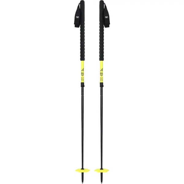 Skistöcke Black Crows Duos Freebird Verstellbar (110cm-140cm - Black / Yellow)
