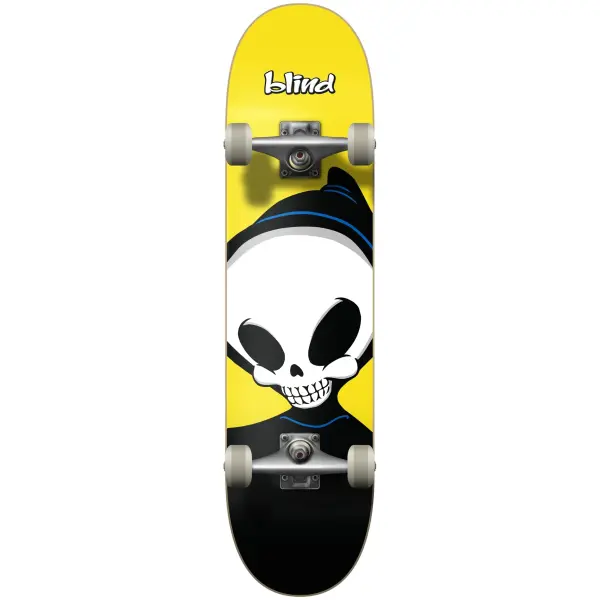 Skateboard Komplettboard Blind Big Head (7" - Gelb)