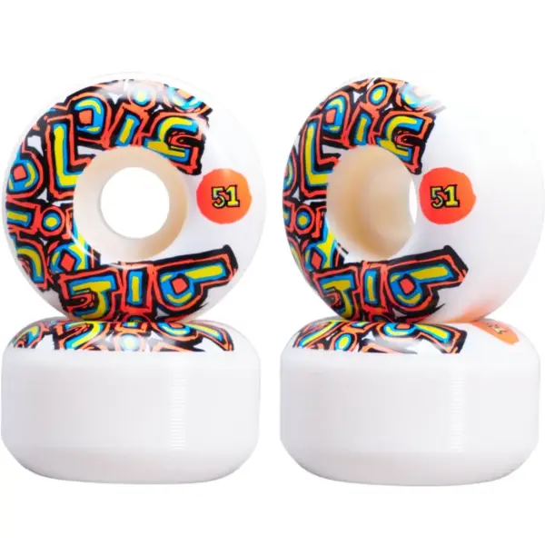 Skateboard Rollen Blind OG Stacked 99A 4 Stk. (51mm - Weiß)