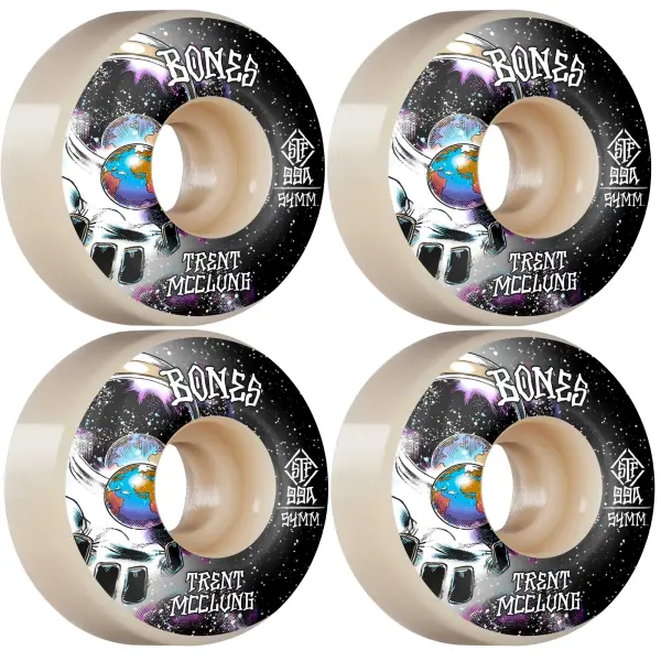 Skateboard Wielen Bones Pro STF V1 Standard 4-Pack (54mm - Trent Mcclung)