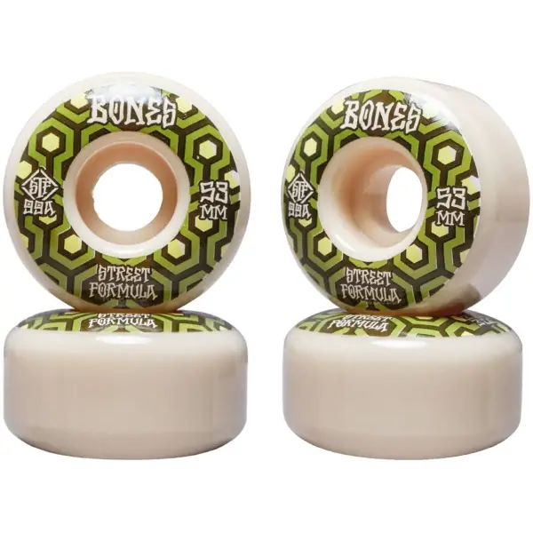 Skateboard Wielen Bones STF V1 Standard 4-Pack (53mm - Retros 99a)