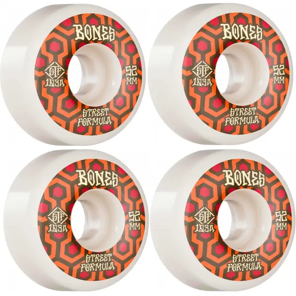 Skateboard Wielen Bones STF V1 Standard 4-Pack (52mm - Retro)