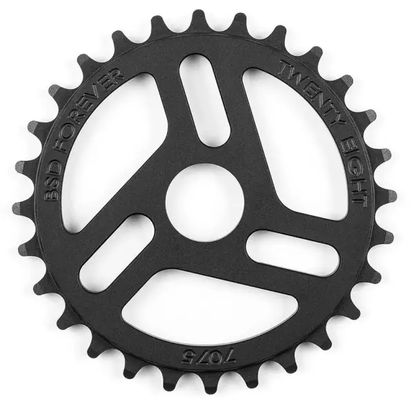 Freestyle BMX Kettenblatt BSD Superlite (Schwarz - 28T)