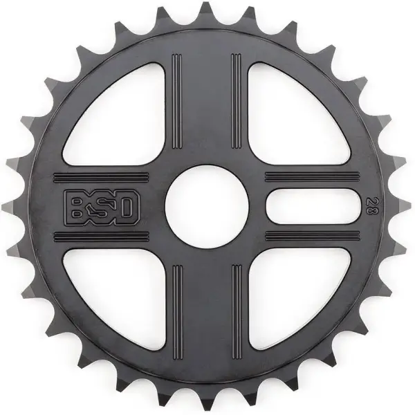 Freestyle BMX Kettenblatt BSD TBT (Schwarz - 28T)