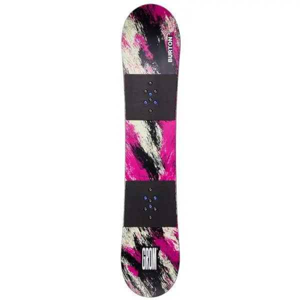 Snowboard Burton Grom Kinder (130cm - Black/Purple)