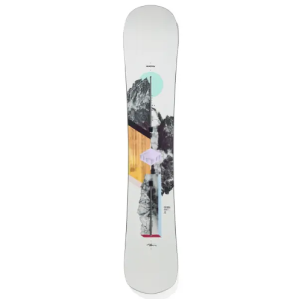 Snowboard Burton Hideaway Damen (155cm - Weiß)
