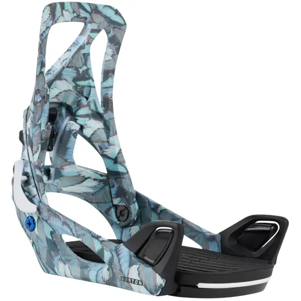 Snowboard Bindung Burton Step On Re:Flex Damen (Blue Butterflies - 35-36.5)
