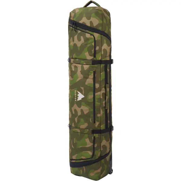 Burton Wheelie Flight Attendant Snowboard Taske (156cm - Keel Camo)