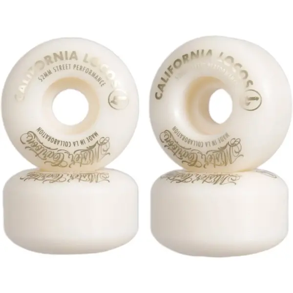 Skateboard Rollen California Locos X Mister Cartoon Irons 4 Stk. (52mm - 99a)