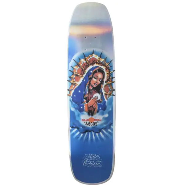 Skateboard Deck California Locos X Mister Cartoon Street (8.25" - Guadalupe)