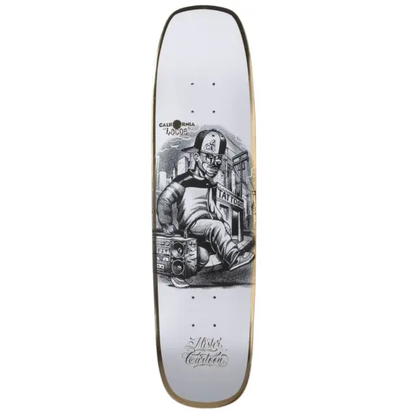 Skateboard Deck California Locos X Mister Cartoon Street (8" - Beat Box)