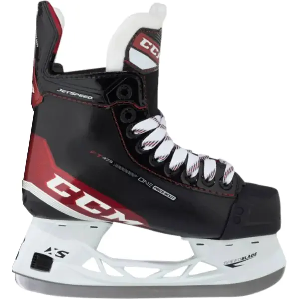 Eishockeyschuhe CCM Jetspeed FT475 Junior (Schwarz - 6D)