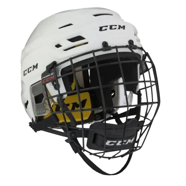 Hockey Helm CCM Tacks 210 Combo (XS - Weiß)