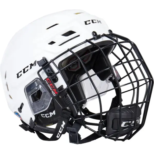 Hockey Helm CCM Tacks 310 Combo (M - Weiß)