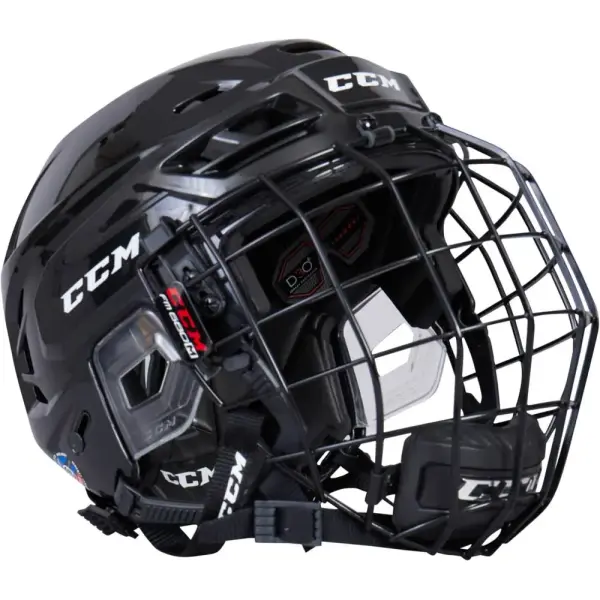 Hockey Helm CCM Tacks 310 Combo (L - Schwarz)