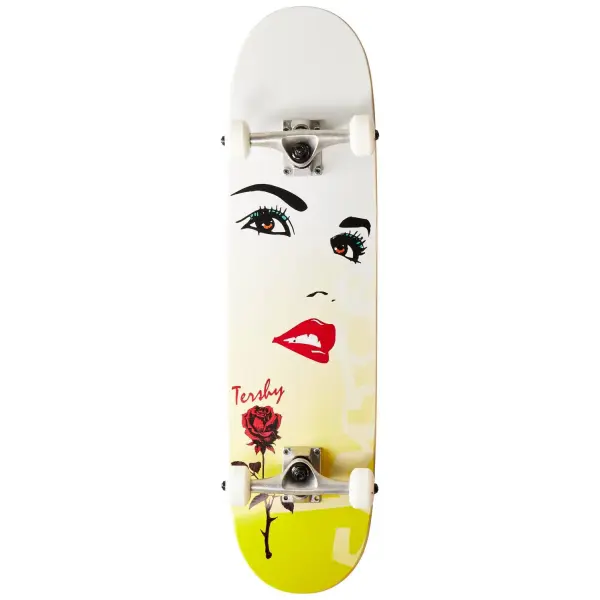Skateboard Komplettboard Chocolate Raven Tershy Pro (7.875" - Weiß)