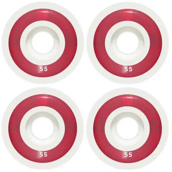 Skateboard Rollen Chocolate OG Chunk 99A 4 Stk. (55mm - Rot)