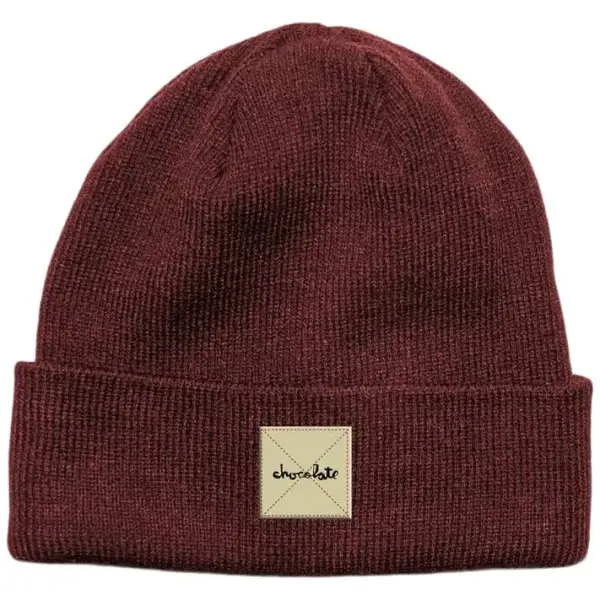 Beanie Chocolate Work (Burgundy)