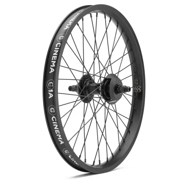 BMX Hinterrad Cinema 888 Switchable 20" Cassette (Schwarz)