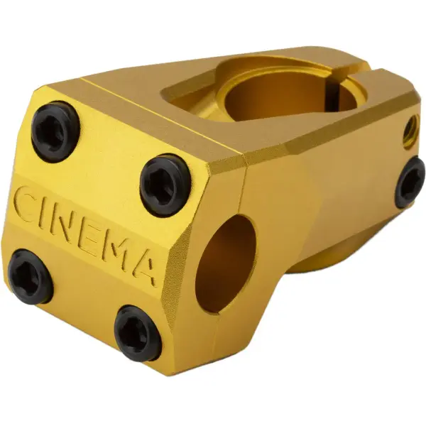 BMX Vorbau Cinema Projector Front Load (50mm - Sandblast Gold)