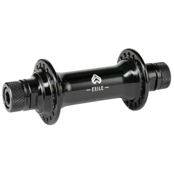 Éclat Exile BMX Front Hub (Zwart - Female Axle)