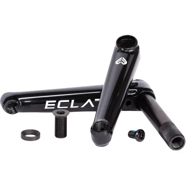Éclat Tibia Xlt BMX-kranke (160mm - Sort)