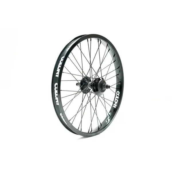 BMX Hinterrad Colony Swarm Planetary x Contour Freecoaster (Schwarz - Left hand drive)