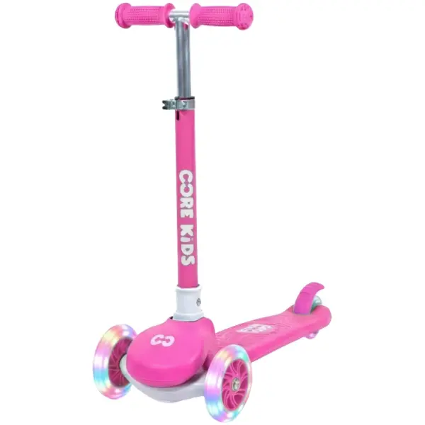 Sparkcykel Barn Core Foldy 3 Wheel (Rosa)