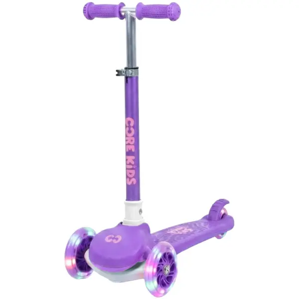 Sparkcykel Barn Core Foldy 3 Wheel (Lila)