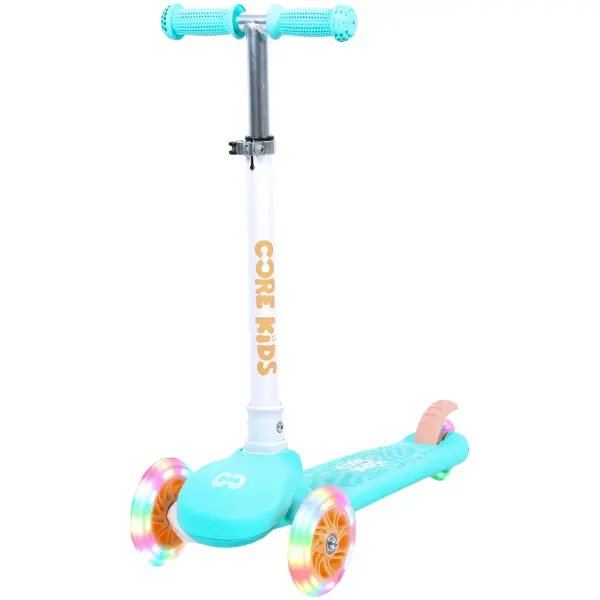 Sparkcykel Barn Core Foldy 3 Wheel (Teal/Peach)