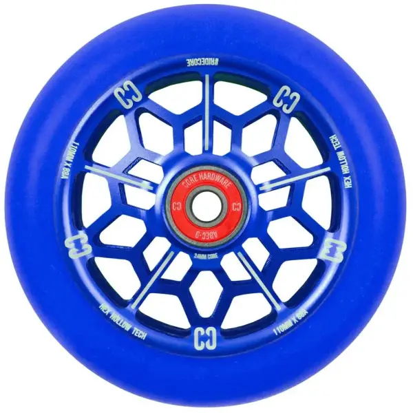 Hjul Til Løbehjul CORE Hex Hollow (110mm - Navy)