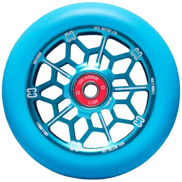 Hjul Til Løbehjul CORE Hex Hollow (110mm - Mint)