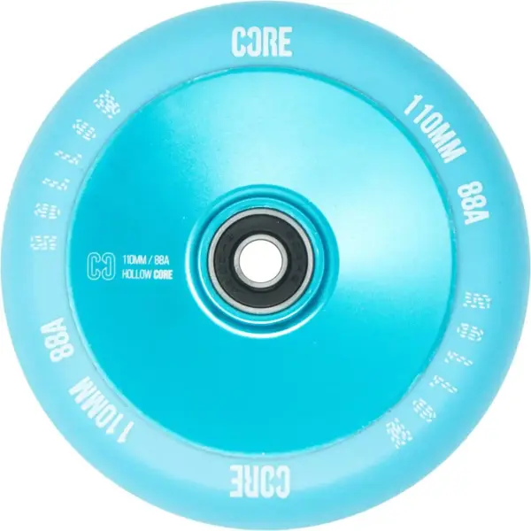 Hjul Til Løbehjul CORE Hollowcore V2 (100mm - Mint Blue)