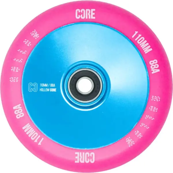 Hjul Til Løbehjul CORE Hollowcore V2 (100mm - Pink/Blue)