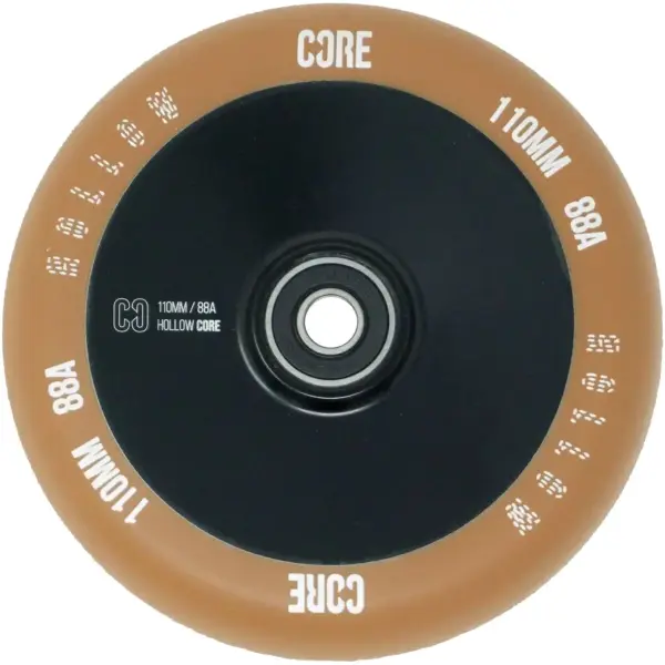 Hjul Til Løbehjul CORE Hollowcore V2 (110mm - Gum/Black)