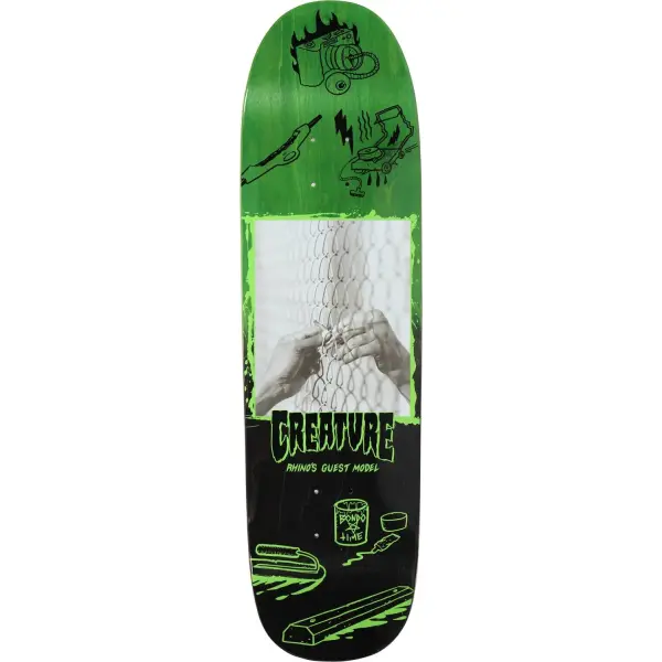 Skateboard Deck Creature Pro (8.65" - Rhino Guest Capture)