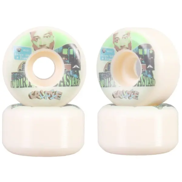 Skateboard Hjul Crupié X Ol' Dirty Bastard 101A Wide 4-Pak (52mm - Metro)