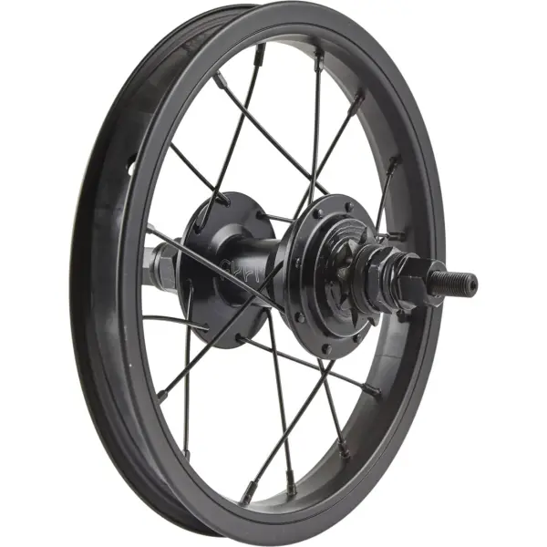 Cult 12" Juvi Cassette BMX Rear Wheel (Schwarz - Right hand drive)
