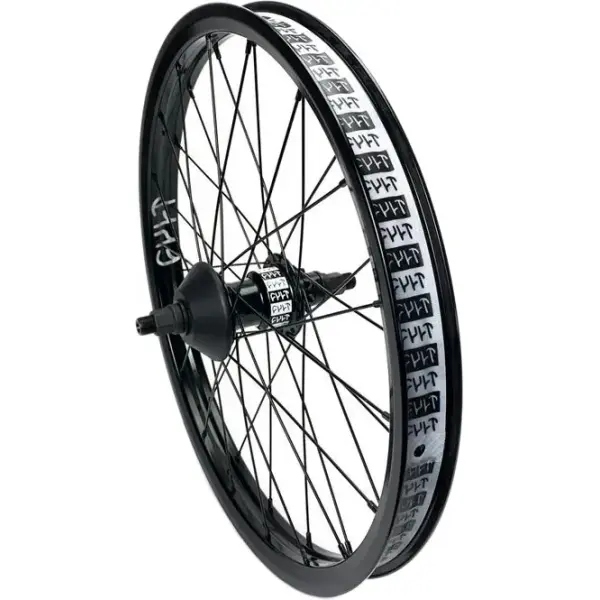 BMX Hinterrad Cult 20" Crew Freecoaster V2 (Schwarz - Left hand drive)